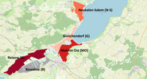 Moorflächenkarte Malchins